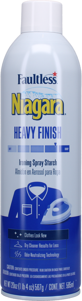 Niagara Premium Smooth Finish Pro Grade Smooth Finish Ironing Spray 22 Oz, Laundry Detergent
