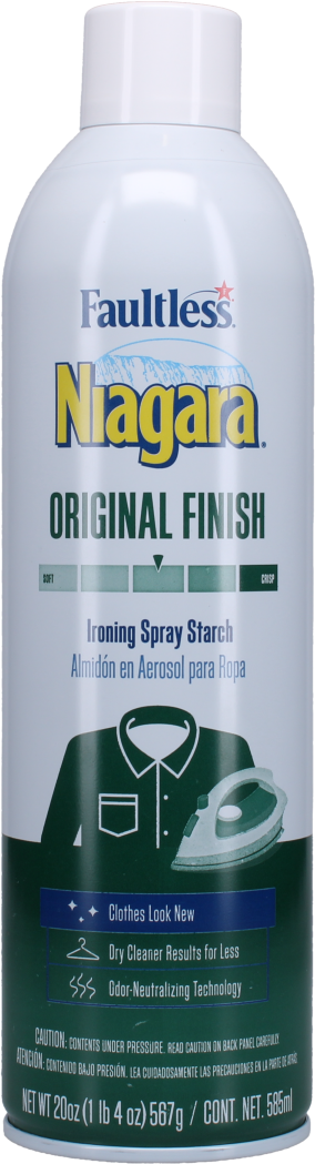 Reviews for Niagara 22 oz. Non-Aerosol Spray Starch