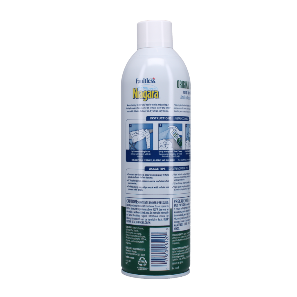 Niagara Original Finish Ironing Spray Starch - Niagara Starch