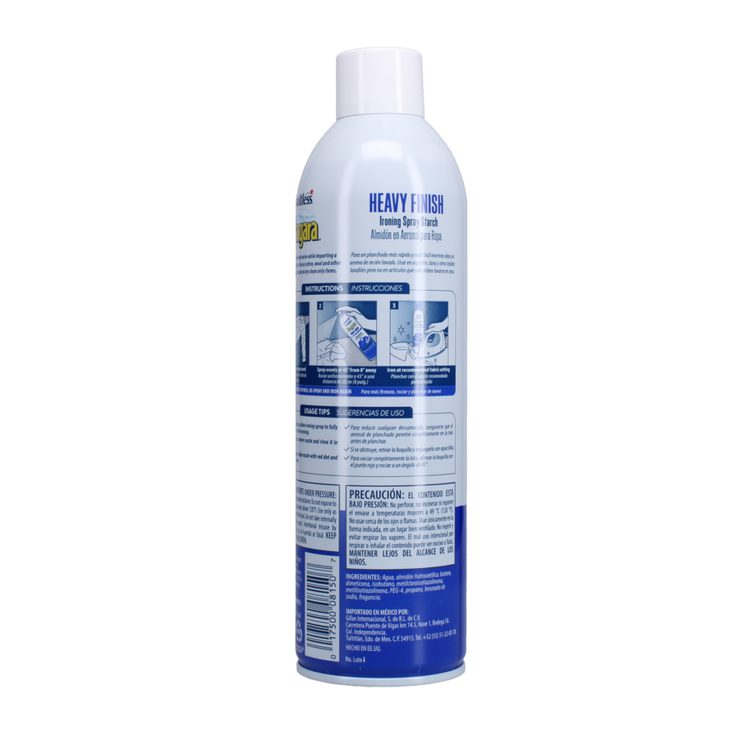 Niagara Heavy Finish Ironing Spray Starch - Niagara Starch